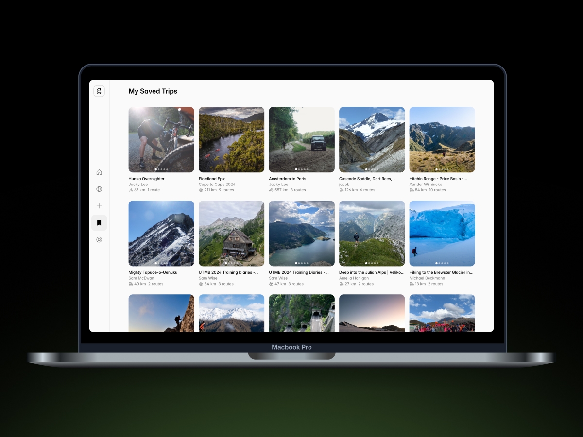 Saved is your personal stash of inspiration — a place to bookmark trips you want to come back to.